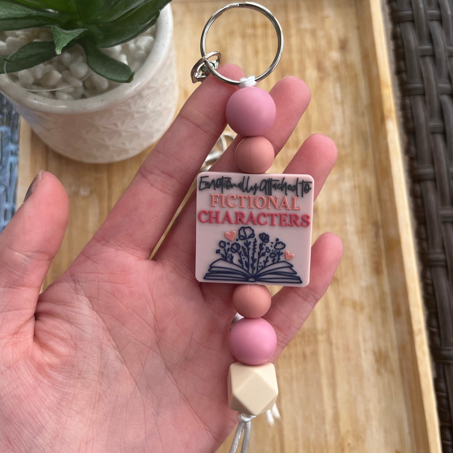 Emotionally Attached to Fictional Characters | Straight Keychain
