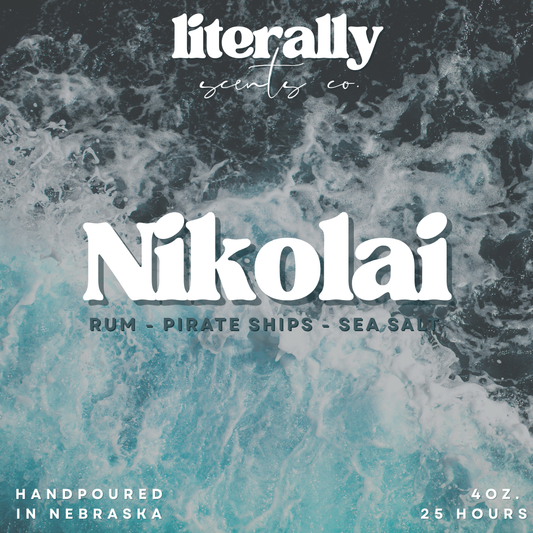 Nikolai | orange peel, sea salt, amber, + wood