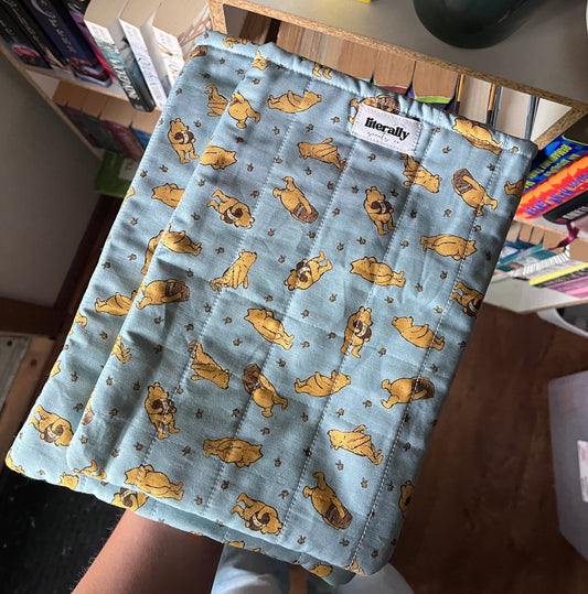100 Acre Woods Quilted Book Sleeve | June 1 of 1s (Copy)