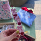 Cherry Bow Acrylic Bookmark