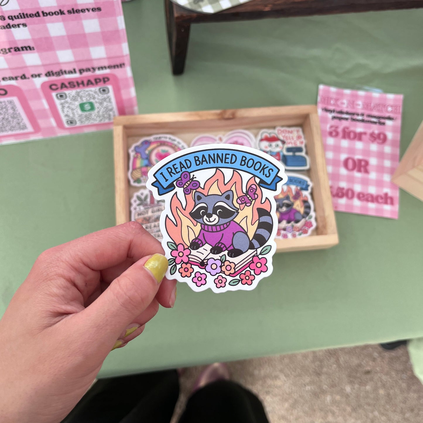 I Read Banned Books Sticker