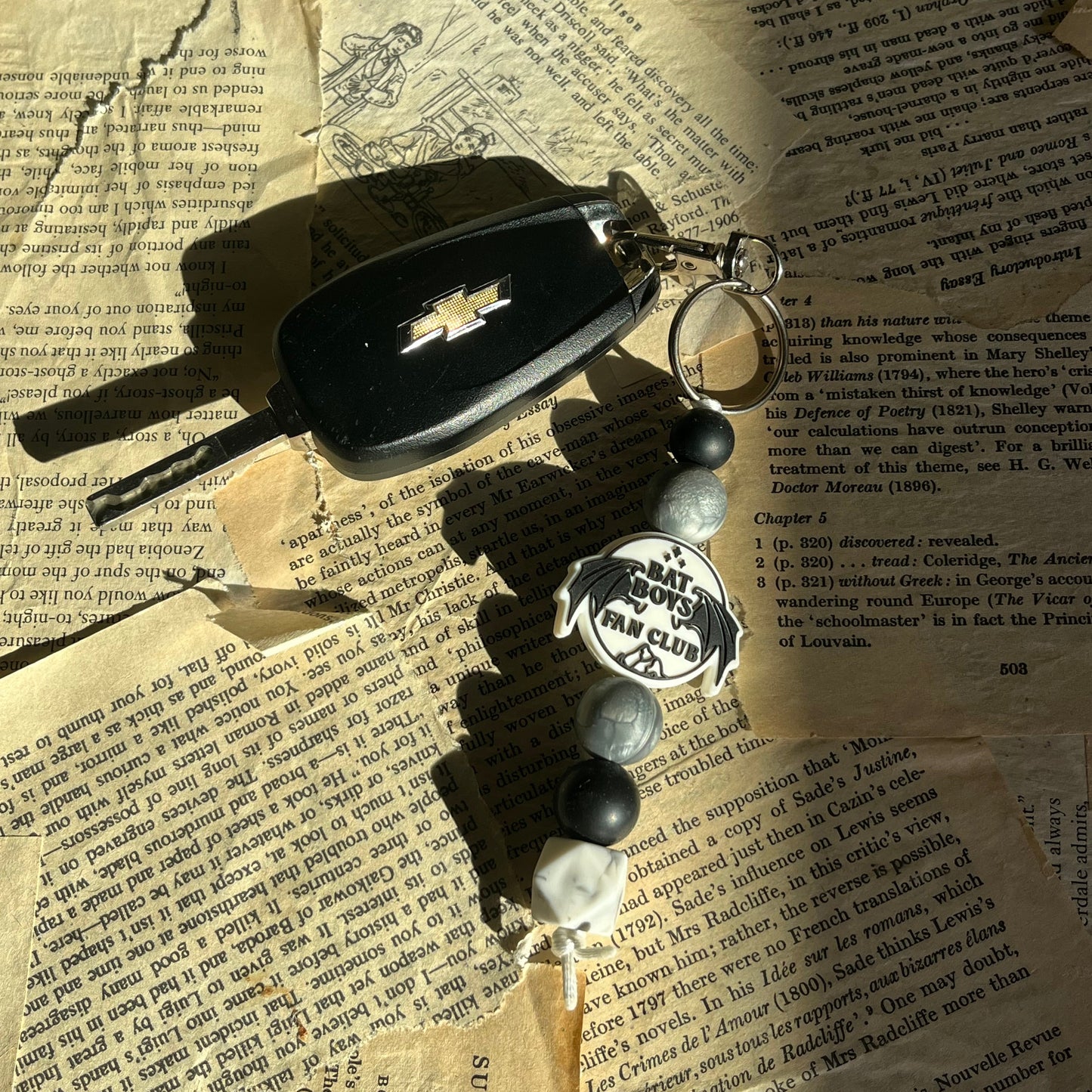 Bat Boys Fan Club | Straight Keychain