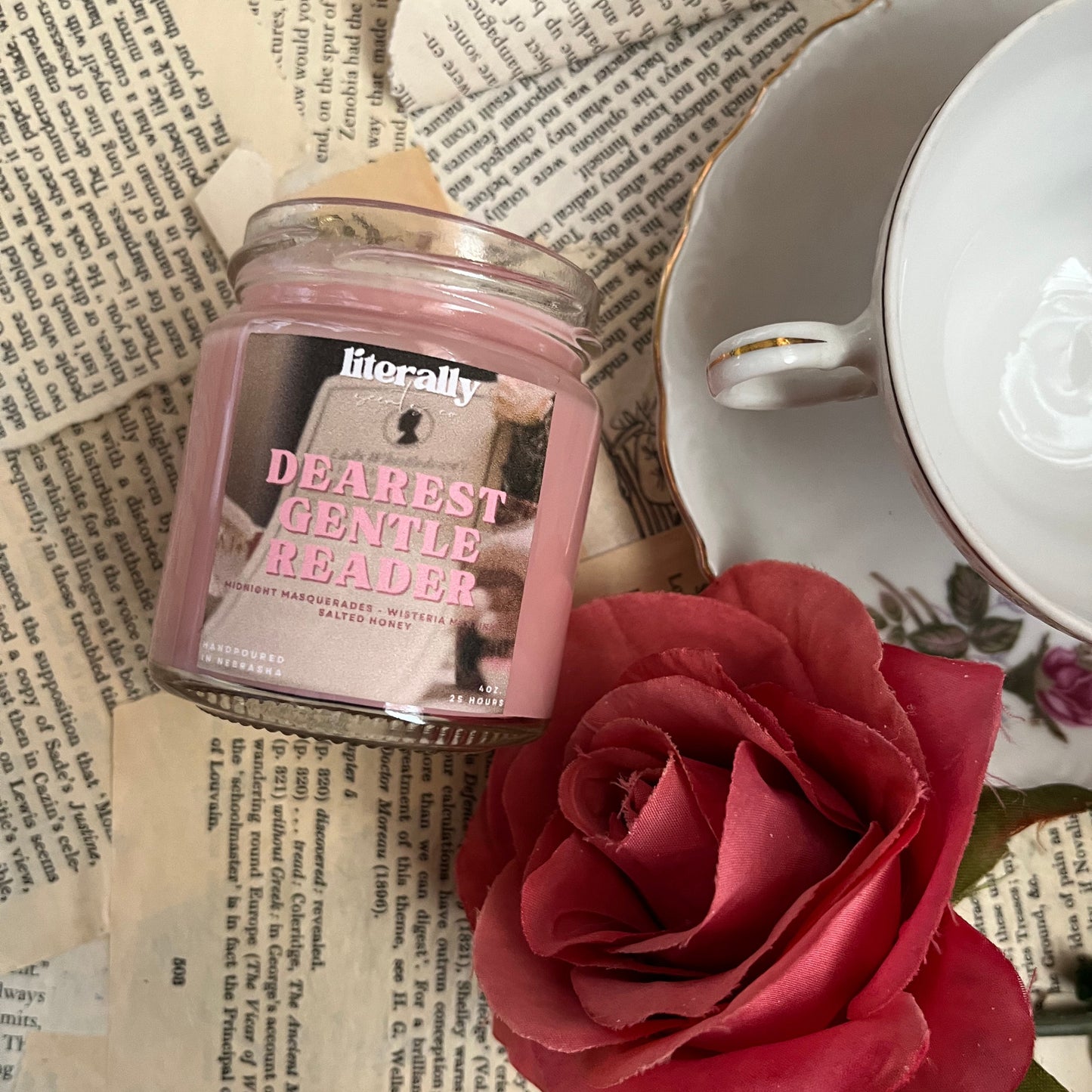 Dearest Gentle Reader | midnight masquerades - wisteria martinis - salted honey