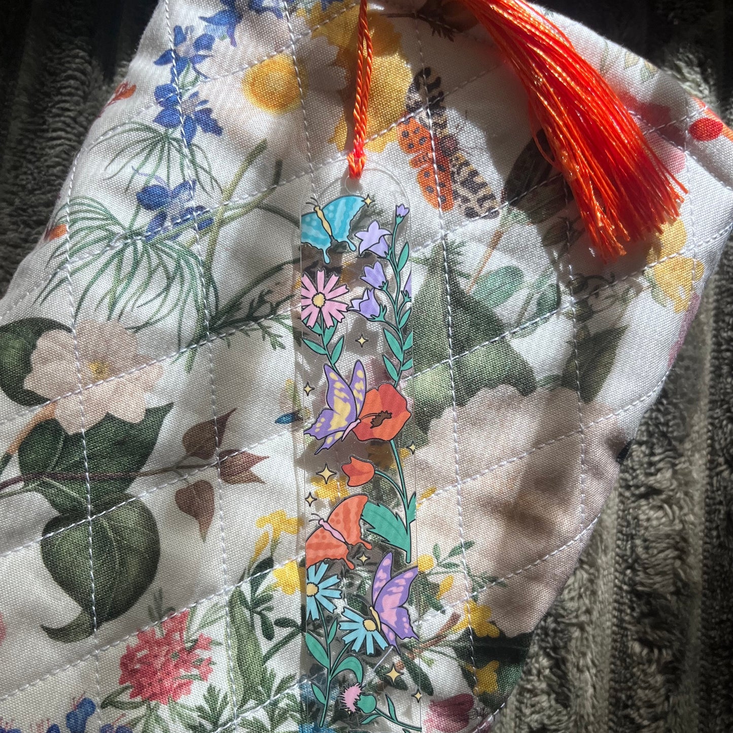 Butterfly Garden | Acrylic Bookmark