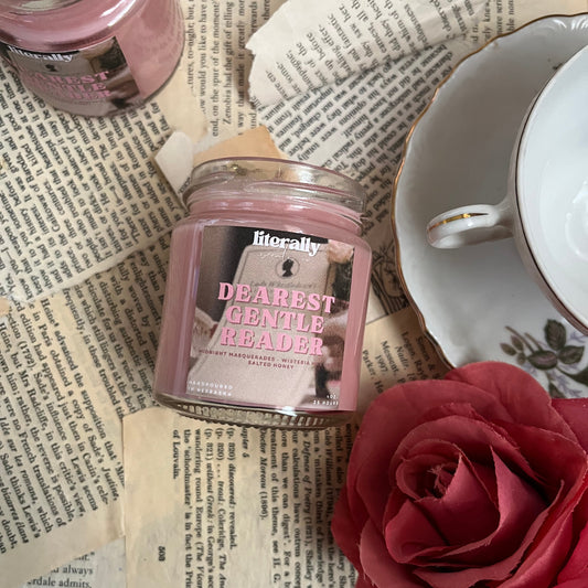 Dearest Gentle Reader | midnight masquerades - wisteria martinis - salted honey