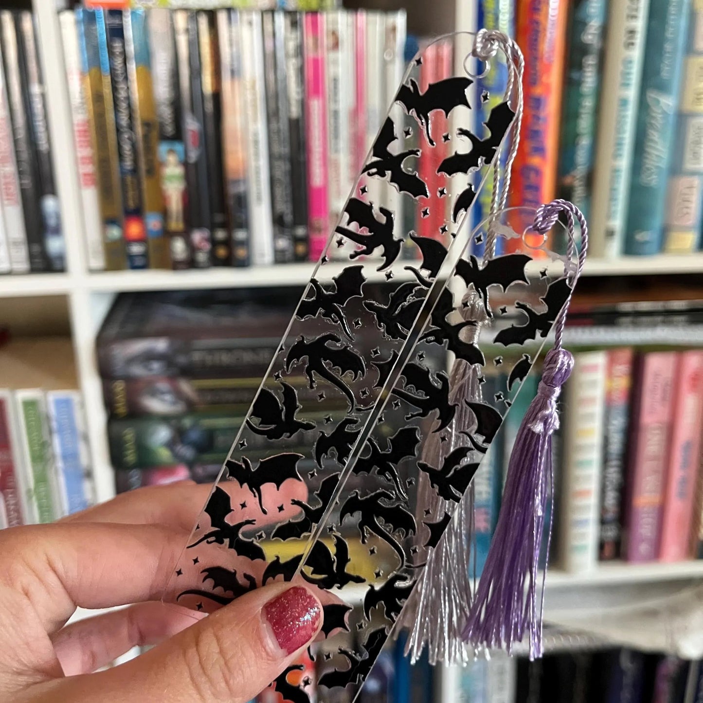 Dragon Silhouette | Acrylic Bookmark