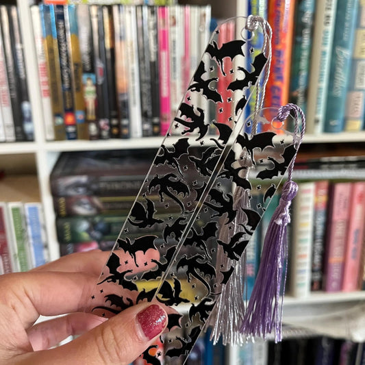 Dragon Silhouette | Acrylic Bookmark